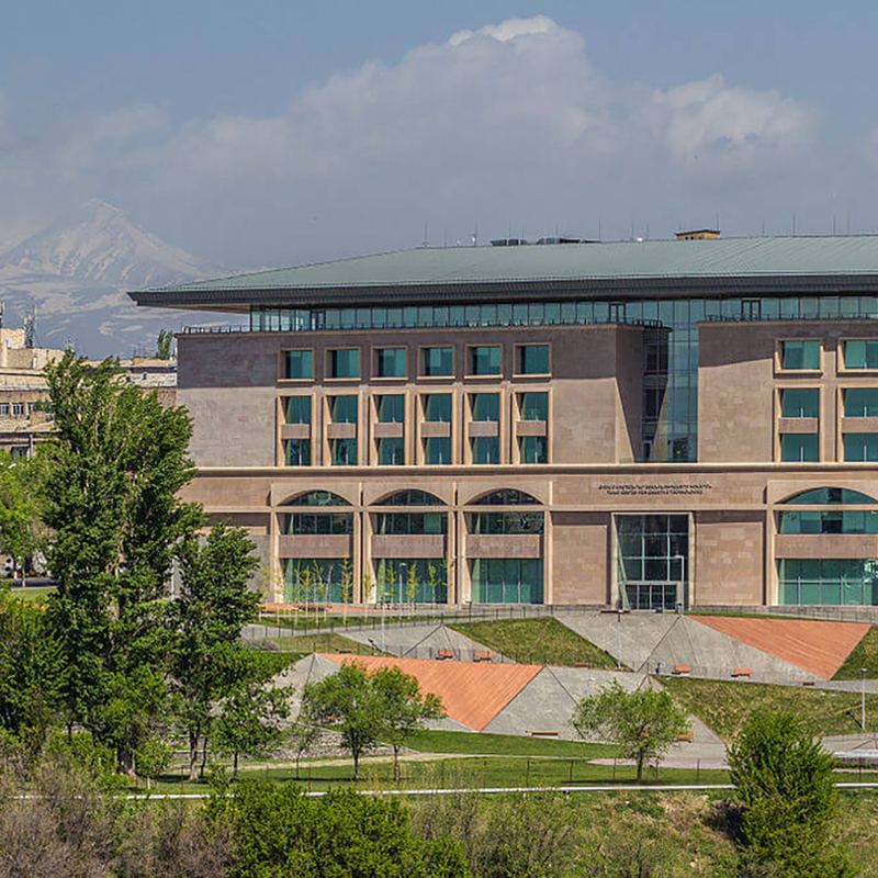 TUMO Center building in Yerevan, a Mentor reference project